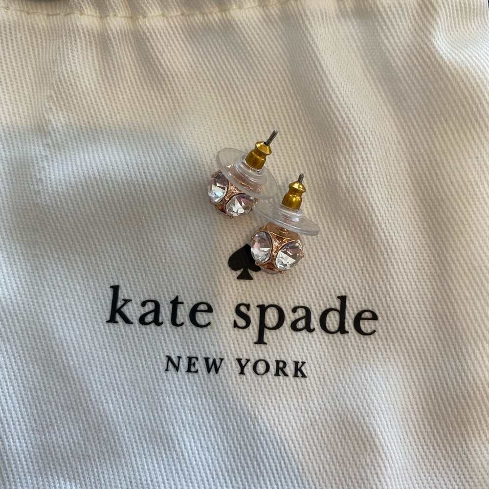 Kate Spade Diamond Ball Matching Jewelry Set (Rose Gold)